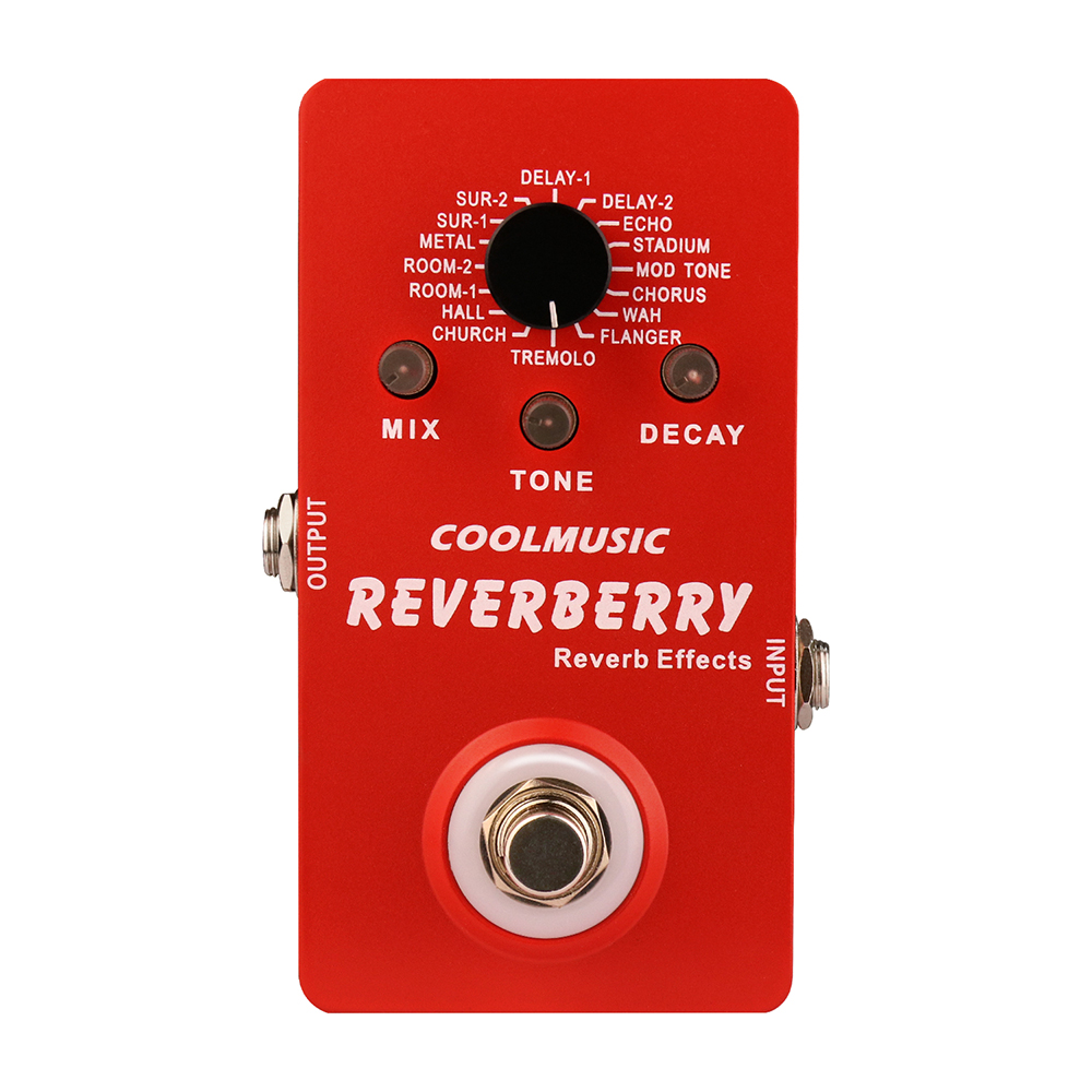 Musical Instrument Amplifier - Coolmusic New Digital Reverb Pedal Electric