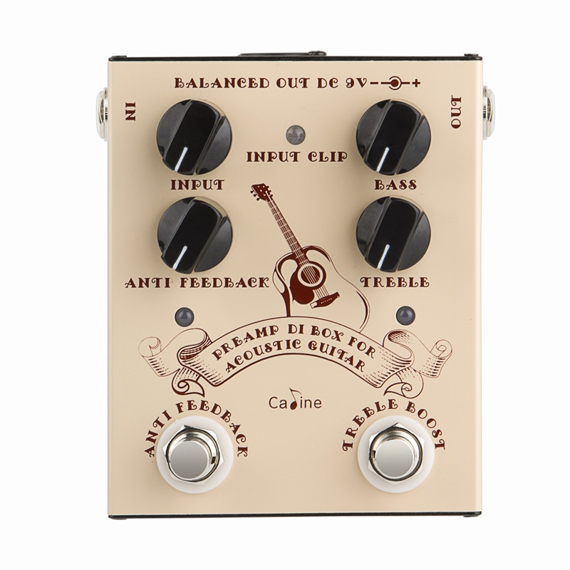 Musical Instrument Amplifier - Caline CP-40 Acoustic Guitar Effect Pedal