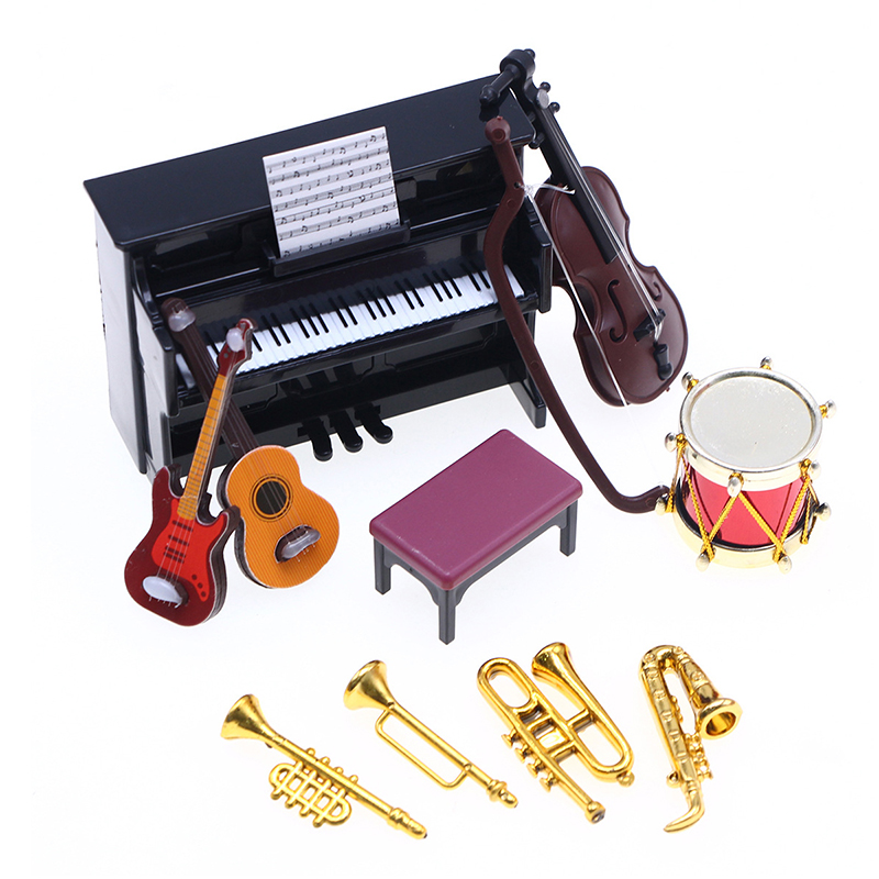 1:12 Dollhouse Miniature Class - Musical Instrument Manufacturers review and price