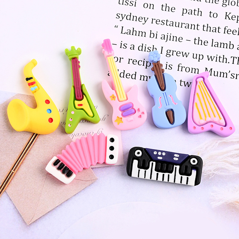 10pcs Cartoon Kawaii Resin Min - Musical Instrument Manufacturers review and price