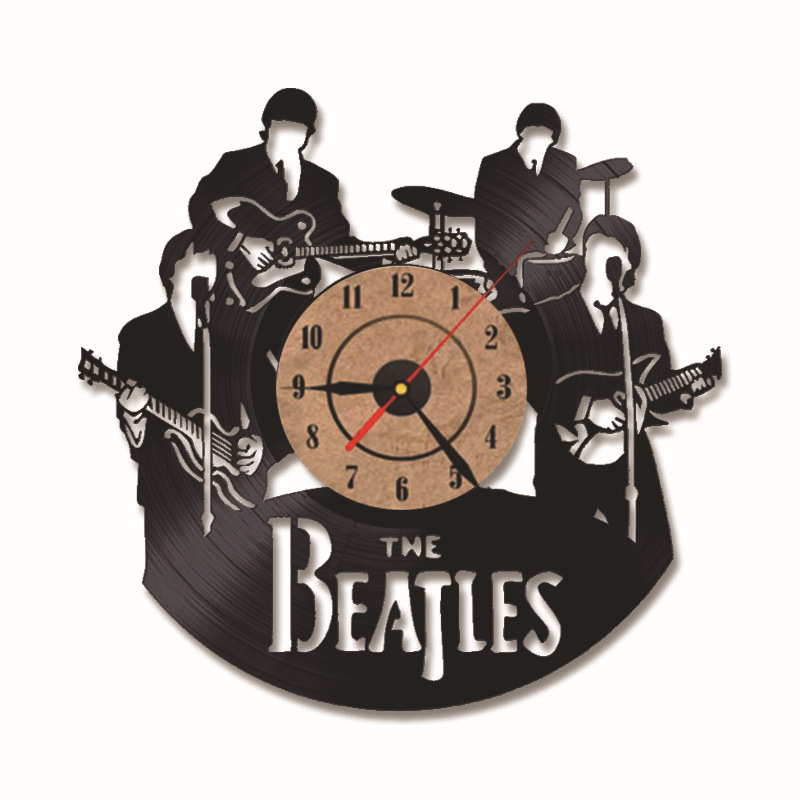 Beatles 3D Vinyl Record Clock  - Musical Instrument Manufacturers review and price