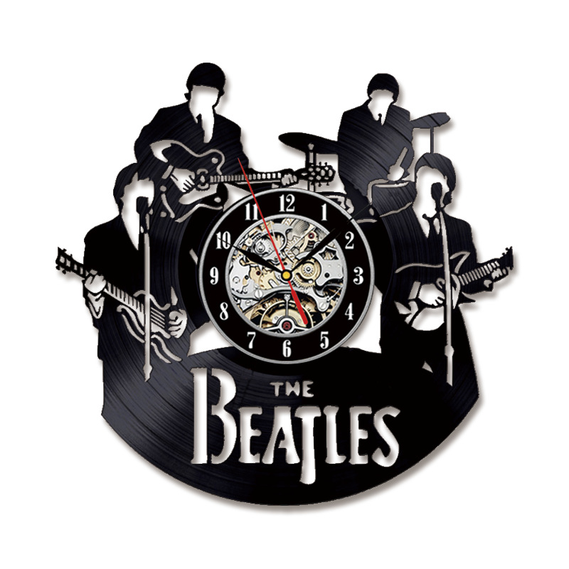 Beatles 3D Vinyl Record Clock  - Musical Instrument Manufacturers review and price