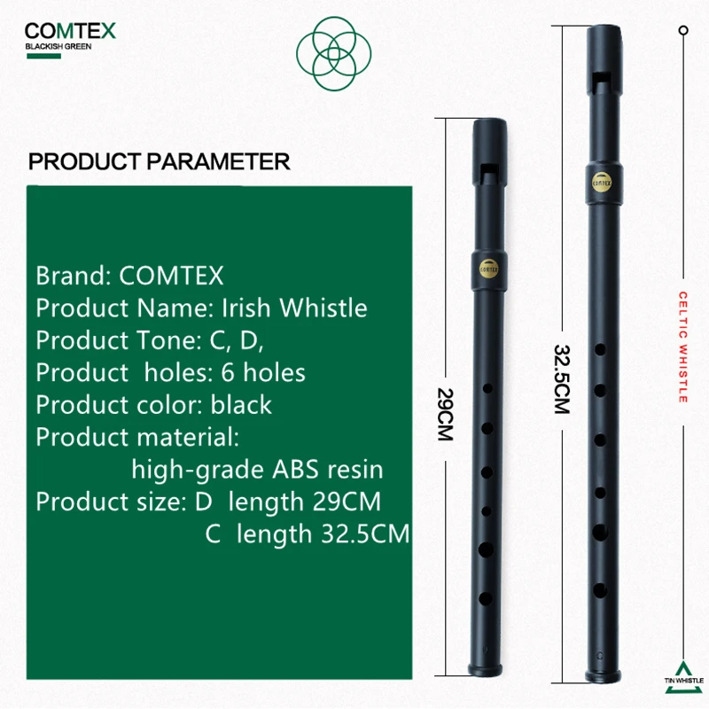 1Pcs High Quality Ireland COMT - Penny Whistle D review and price