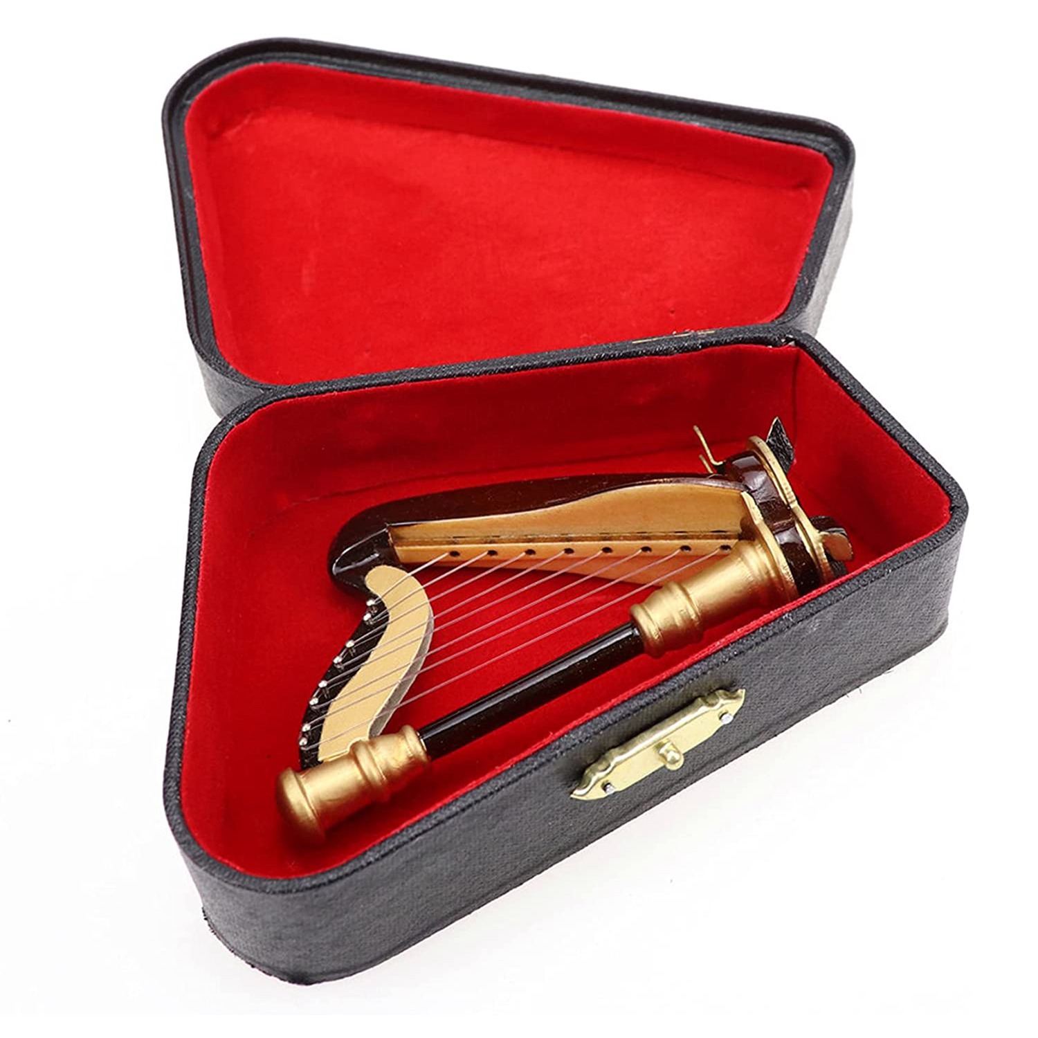 B05C-Wooden Miniature Harp Wit - Musical Instrument Manufacturers review and price