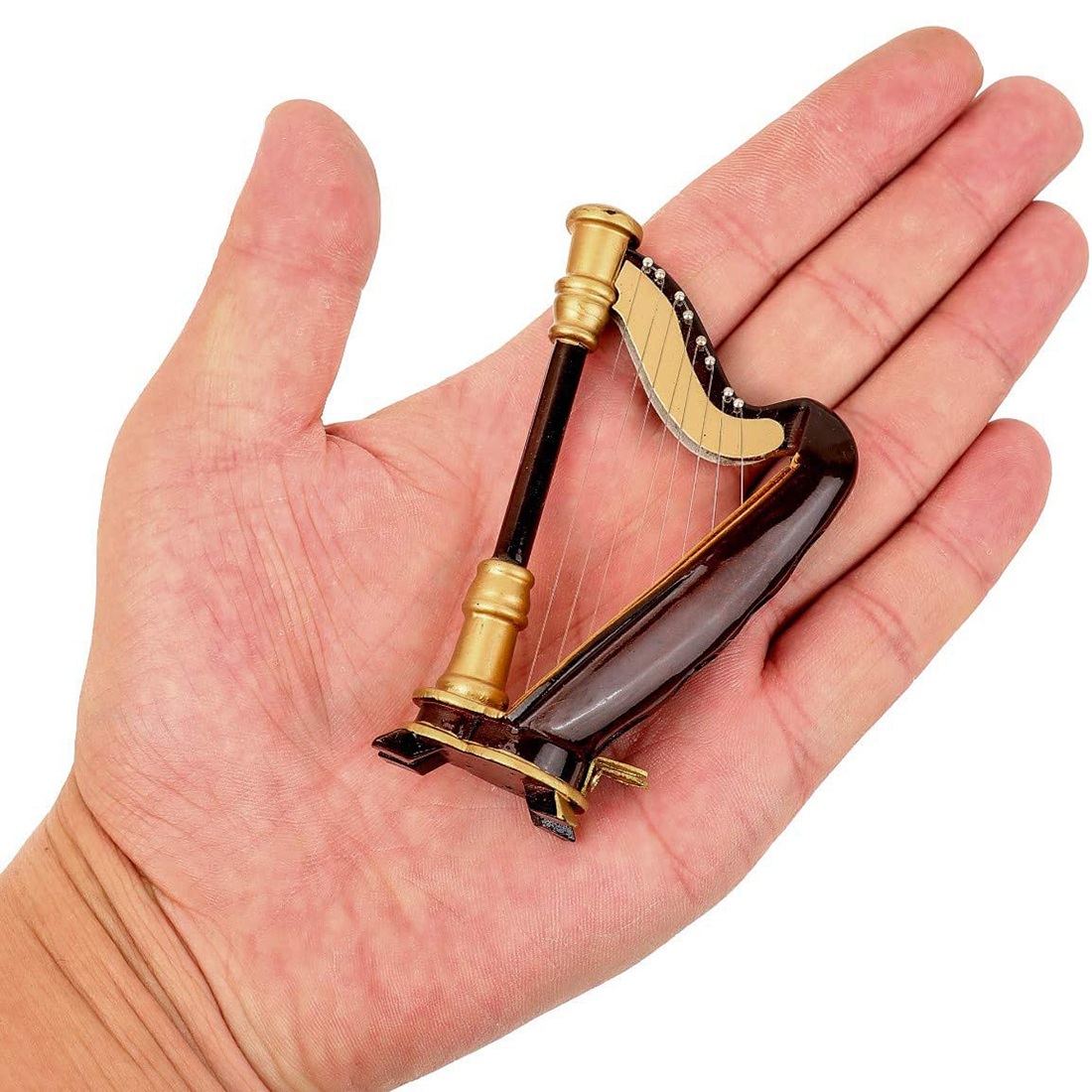 B05C-Wooden Miniature Harp Wit - Musical Instrument Manufacturers review and price