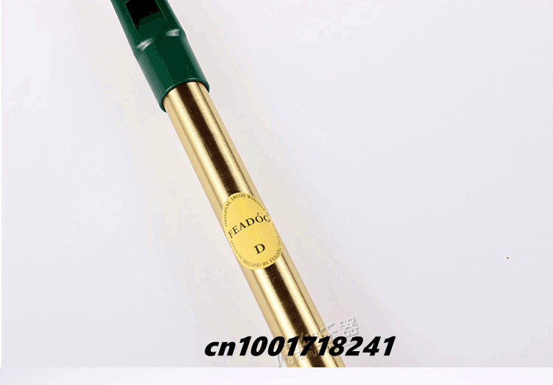 Brass Irish Whistle Flute Fead - Penny Whistle D review and price