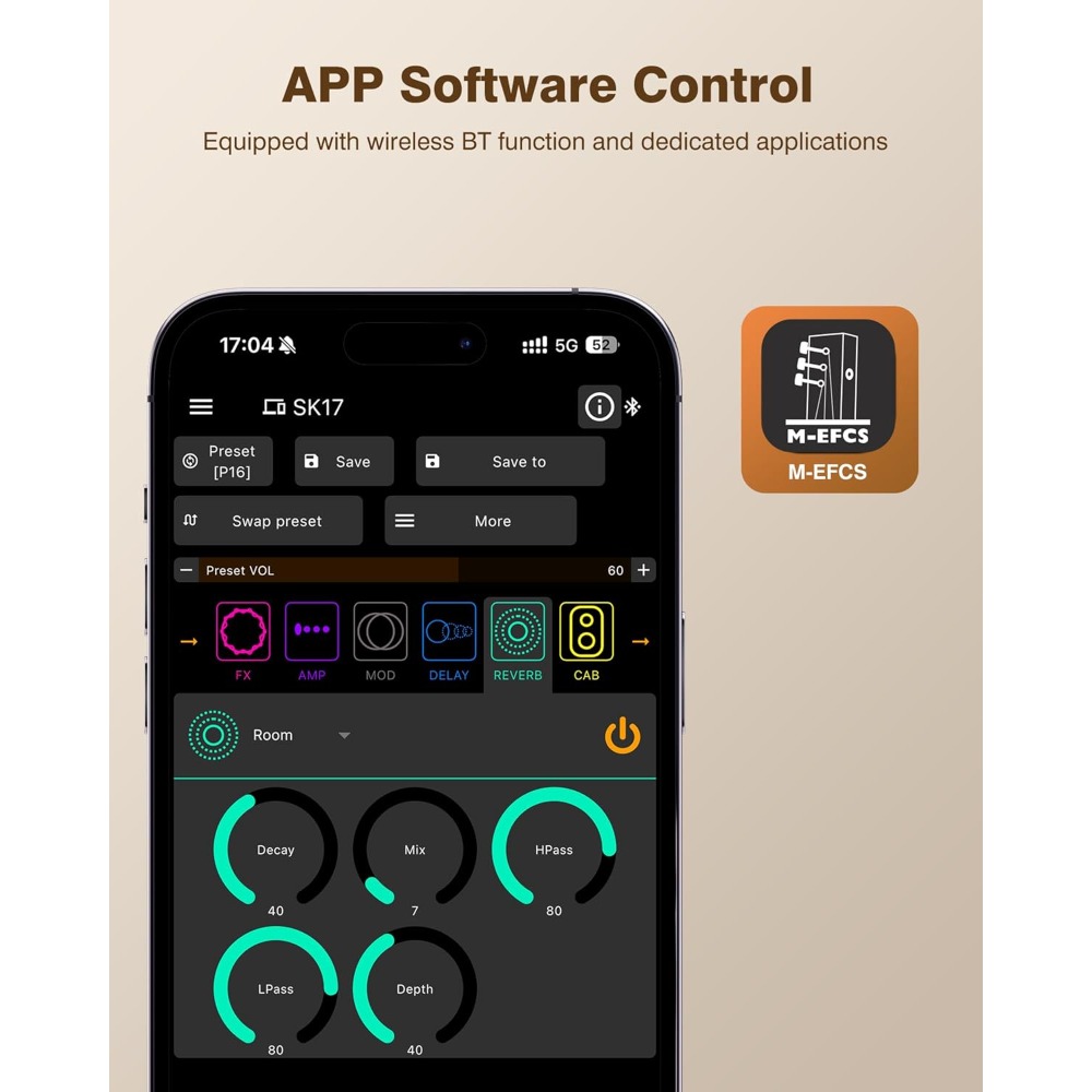 M-VAVE Pocket AMP Multi Effect - Musical Instrument Amplifier review and price