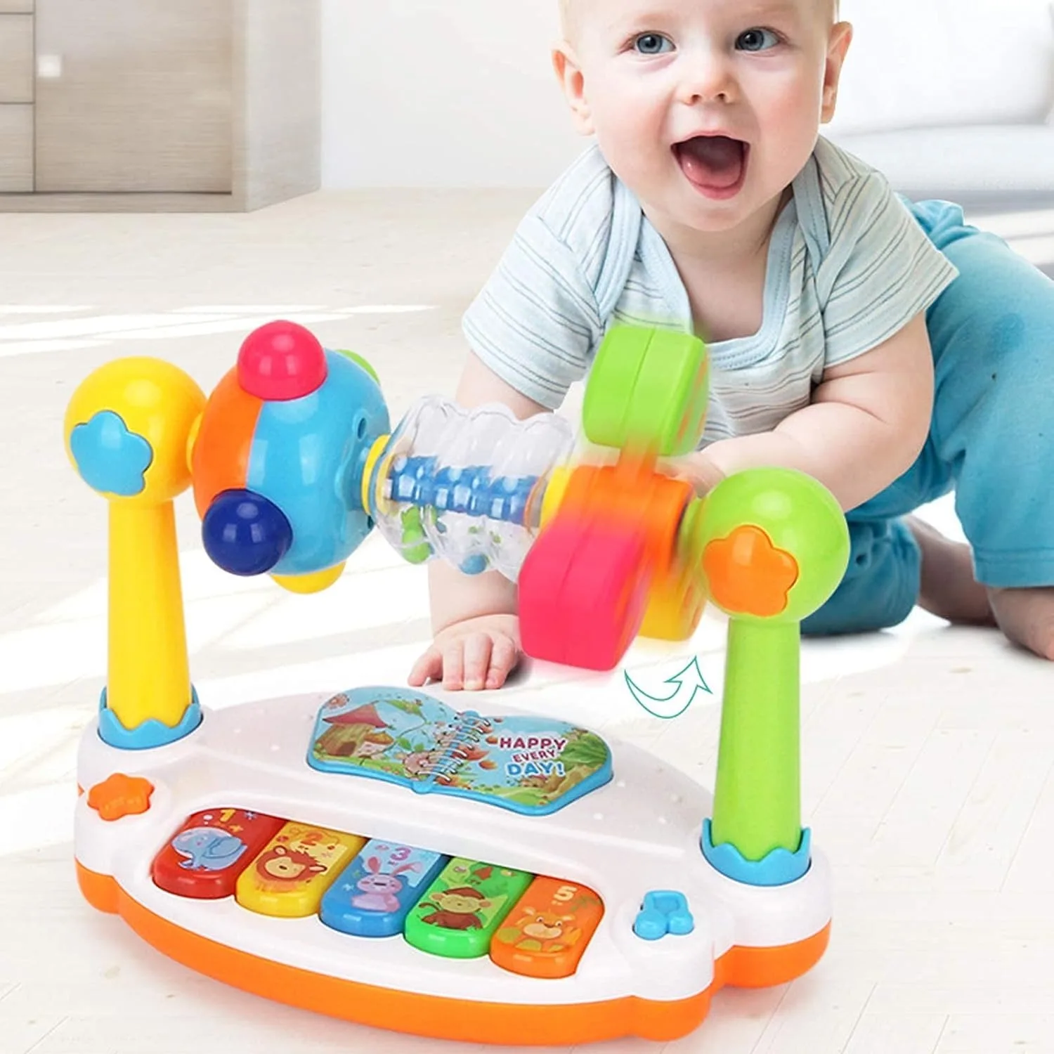 Baby Toys Drum Piano Keys Musi - Musical Instrument For Toddlers review and price