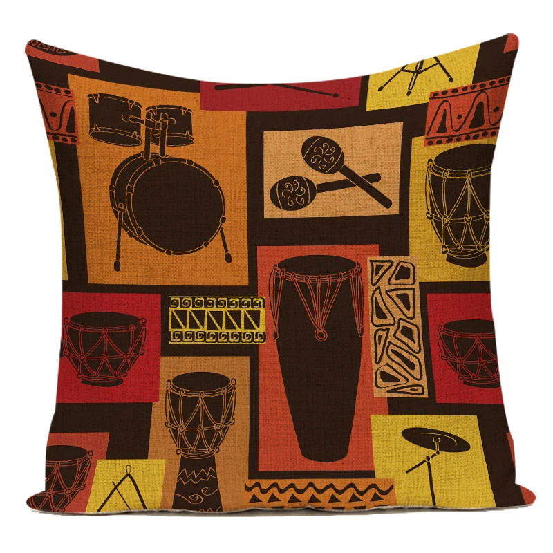 Retro African Woman Cushion Co - Musical Instrument Of Africa review and price
