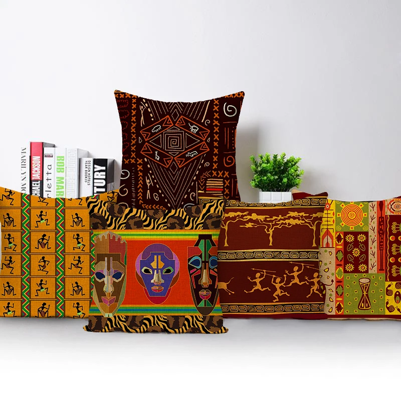 Retro African Woman Cushion Co - Musical Instrument Of Africa review and price