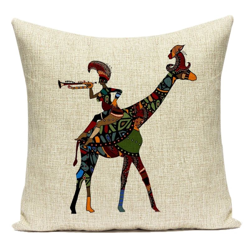 Retro African Woman Cushion Co - Musical Instrument Of Africa review and price