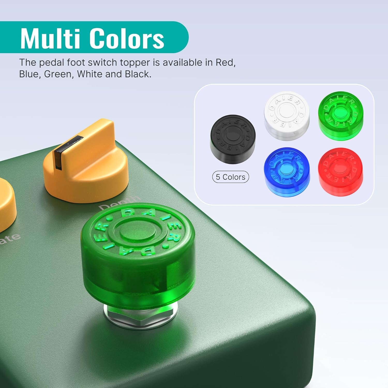 DAIERBUM 20PCS Footswitch Topp - Musical Instrument Amplifier review and price